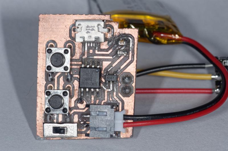 PCB with components soldered on